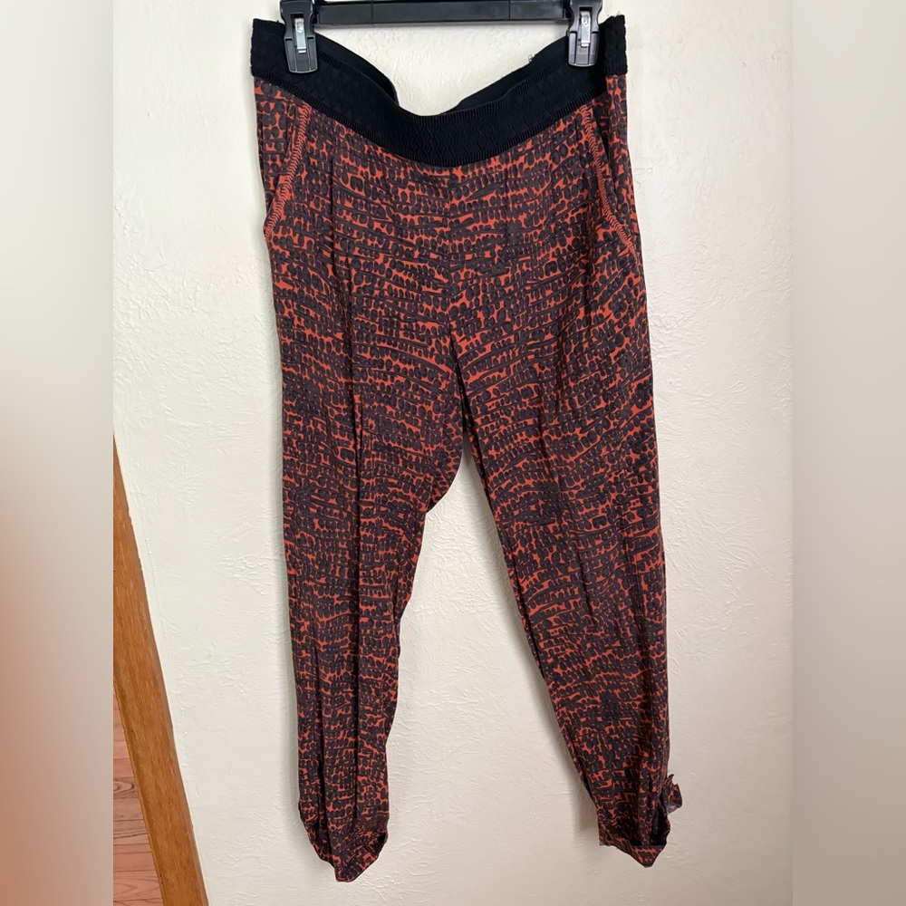 Anthropologie HEI HEI Kira Boho adjustable length pants size Medium